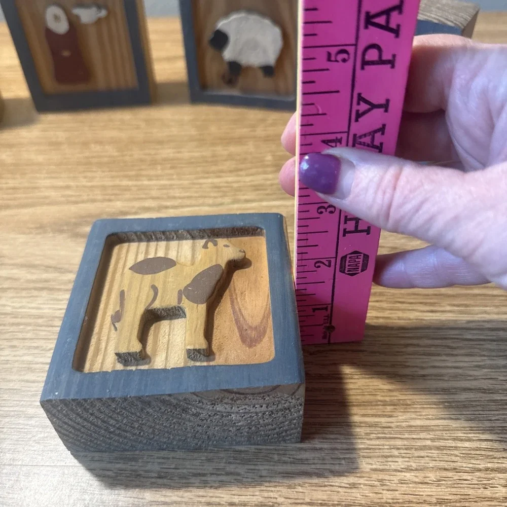 Wooden Display Noah's‎ Ark Blocks